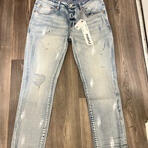 Men's Light Blue Skinny Jeans